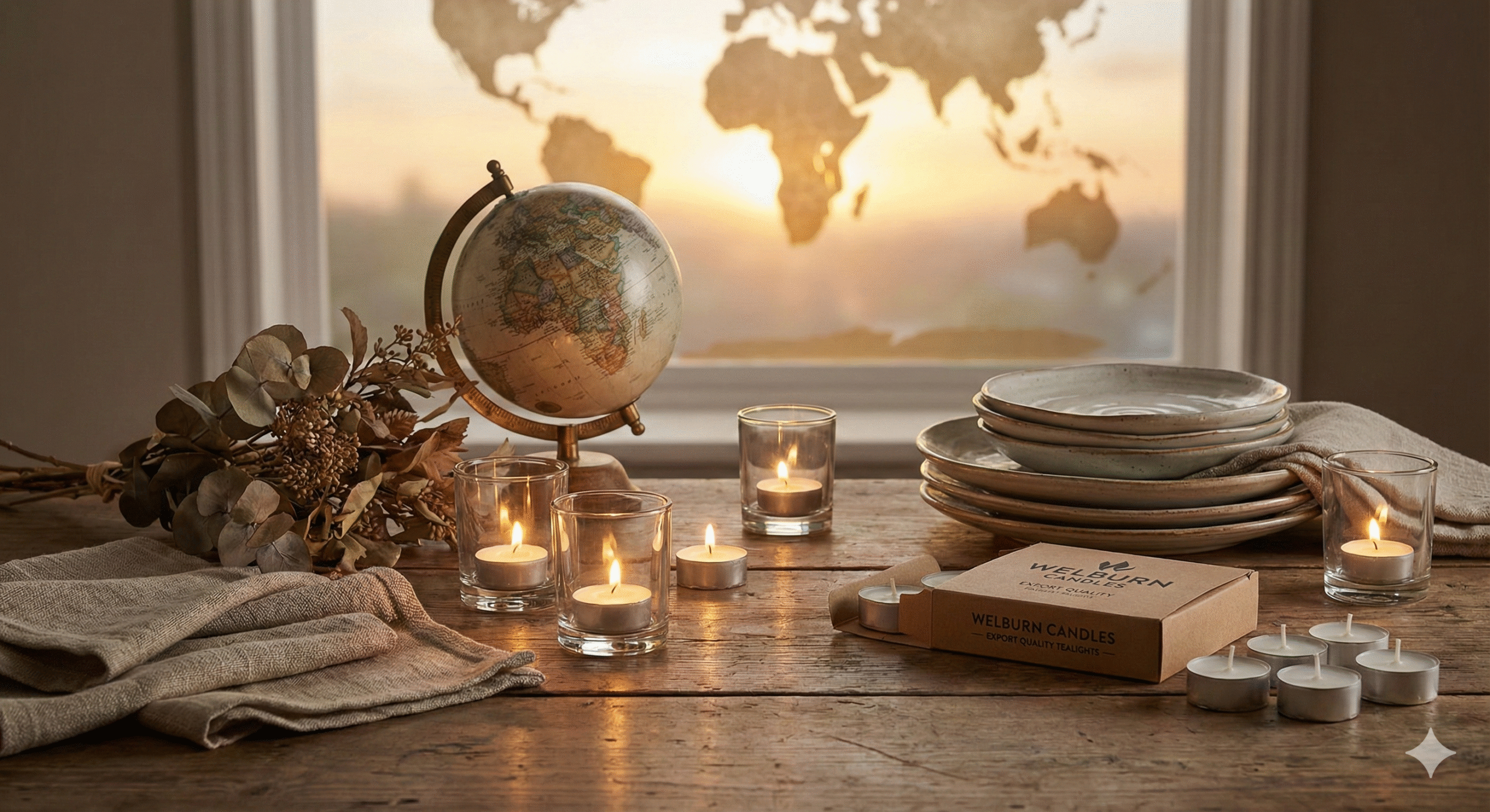 tealight candle exporter