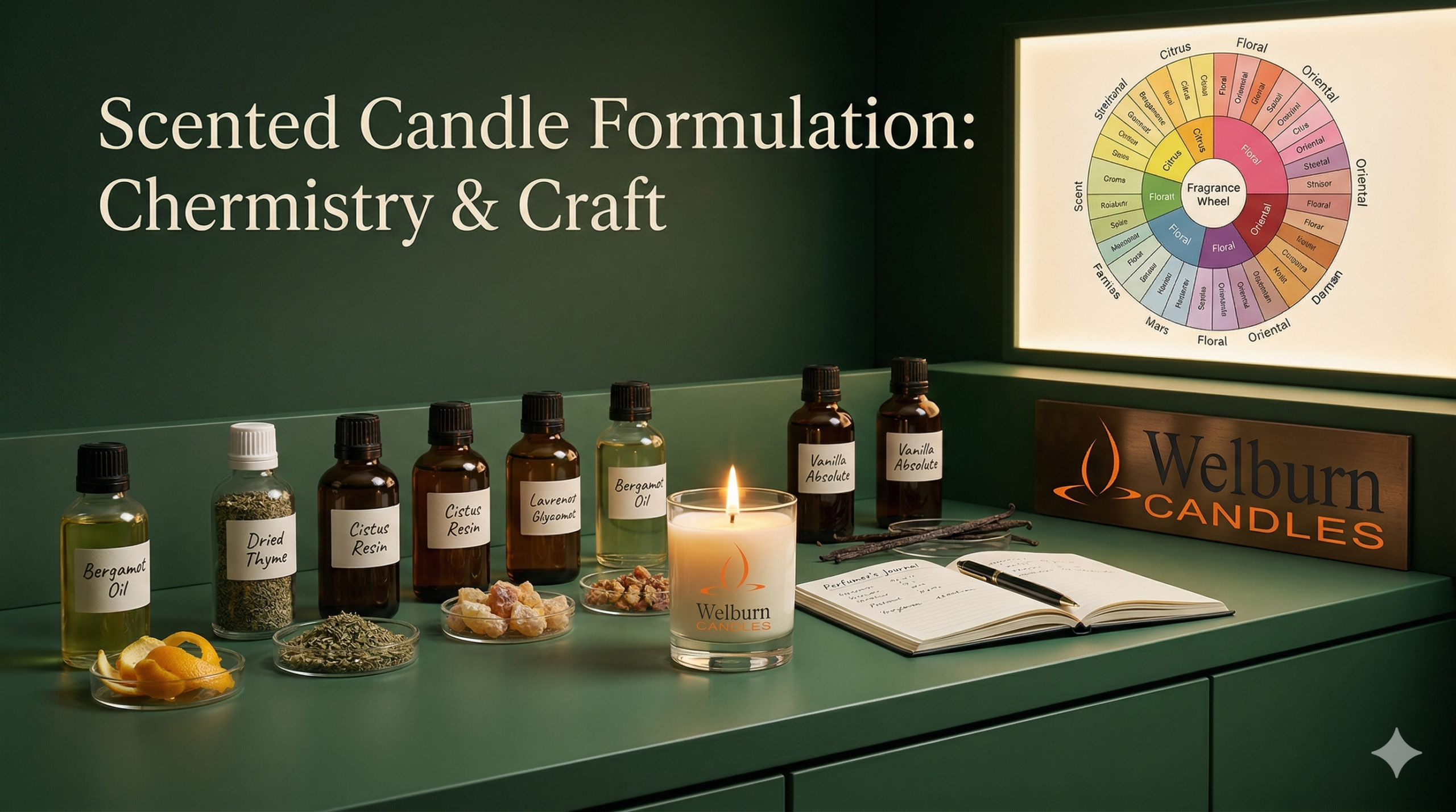 Scented Candle Formulation Guide: The Chemistry and Craft Behind Fragrances That Sell