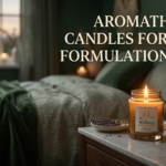 Aromatherapy candles for sleep wellness — lavender and chamomile essential oil formulations from Welburn Candles manufacturer