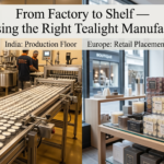 Tealight candle manufacturers guide — production floor to retail shelf comparison for US and EU buyers — Welburn Candles India