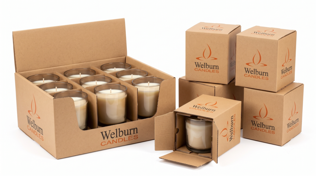 Jar candle manufacturer producing ASTM-compliant candles for US Amazon sellers