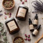 Aromatherapy candle manufacturer producing private label wellness candles